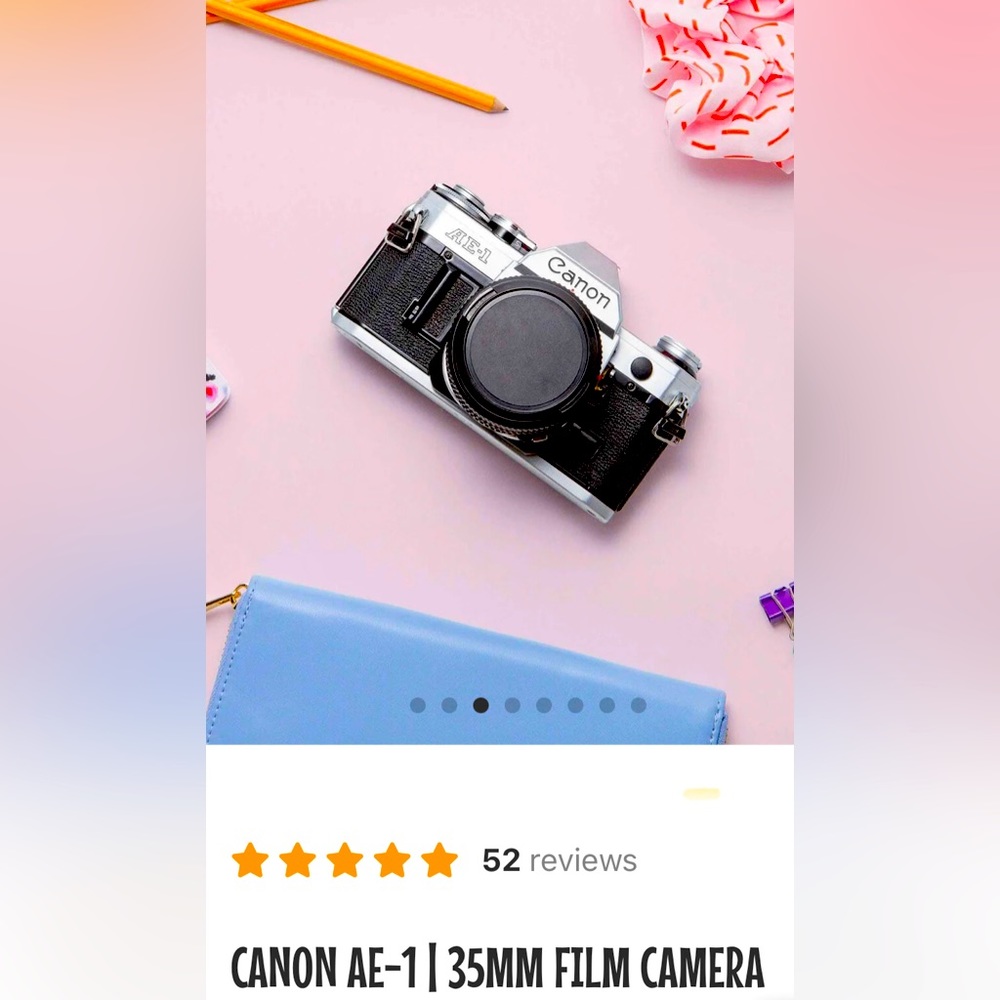 BRAND NEW!! AE-1 Canon 35mm Film Camera